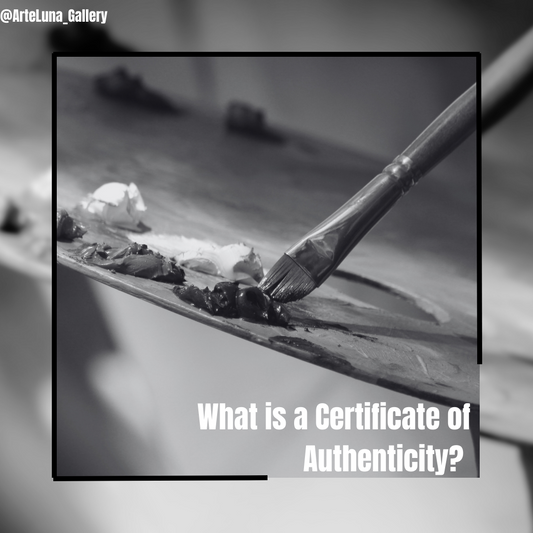 What is a Certificate of Authenticity?